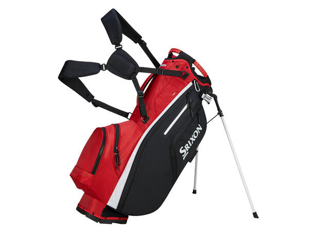 Srixon Premium Standbag Red/White/Black 