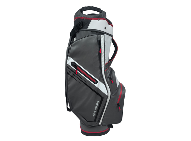Olyo Hydro Lite 9" cart bag Charcoal/White/Red 