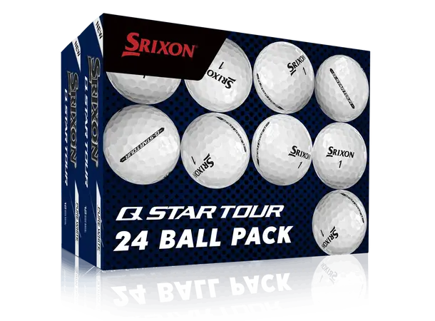 Srixon Q-STAR TOUR 5 DOUBLE (24) WHITE 
