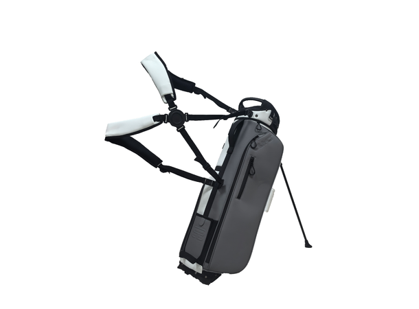 Olyo PU Lite stand bag Grey/White 