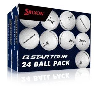 Srixon Q-STAR TOUR 5 DOUBLE (24) WHITE