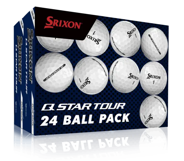 Srixon Q-STAR TOUR 5 DOUBLE (24) WHITE 