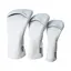 BigMax Headcover Silicon PU White - Driver, Fairway wood, Hybrid 