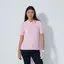 MADELENE 1/2S POLO SHIRT Pink - L 