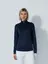 ANNA LS HALF NECK Navy - M 