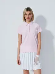 TERRY TOUCH SS POLO SHIRT Pink - L