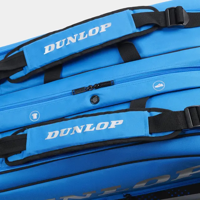 Dunlop FX PSA 12 RACKET THERMOBAG BLACK/BLUE 