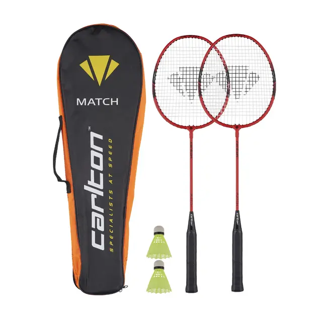 Carlton MATCH 2 PLAYER SET RED/BLACK 