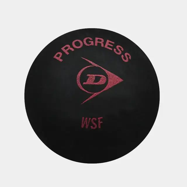 Dunlop PROGRESS - 12 Pack BLACK (SINGLE RED DOT) 