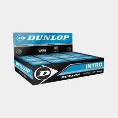 Dunlop INTRO - 12 Pack BLACK (SINGLE BLUE DOT)