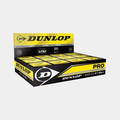 Dunlop PRO - 12 Pack BLACK (DOUBLE YELLOW DOT)