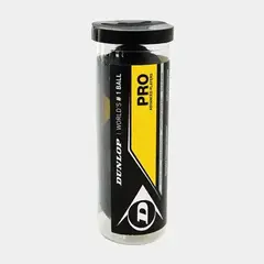 Dunlop PRO 3 BALL TUBE BLACK (DOUBLE YELLOW DOT)