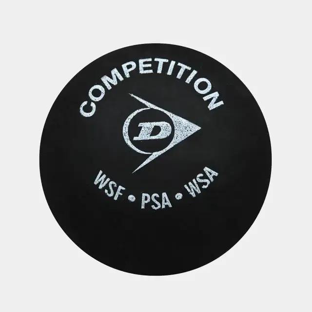 Dunlop COMPETITION - 12 Pack BLACK (SINGLE GREY DOT) 