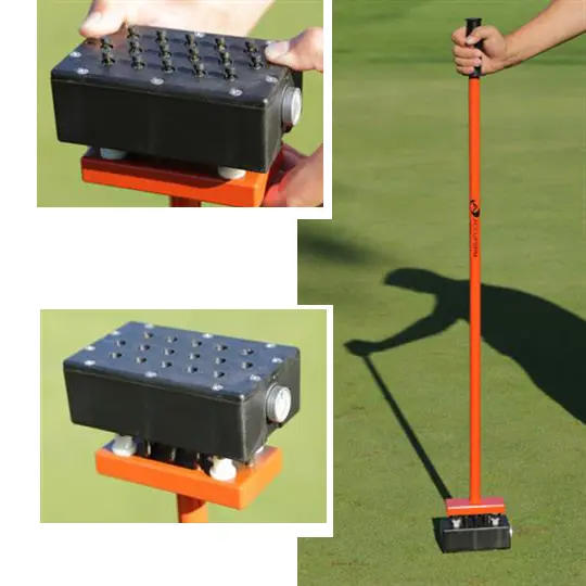 Accuseed botten platta med skruvar 