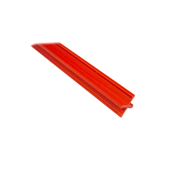 Markeringsstolpe med kryss 75 cm, rød 