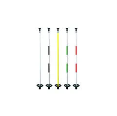 Flaggstang til puttinggreen, 90 cm White/Black