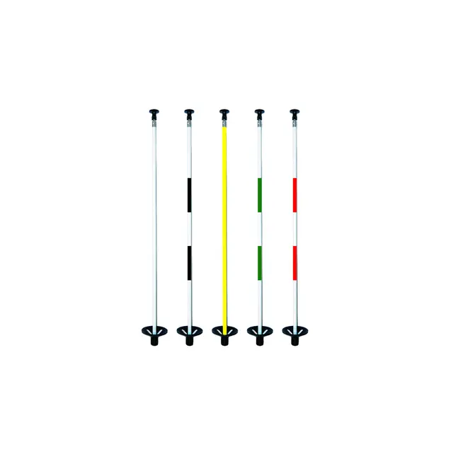Flaggstang til puttinggreen, 90 cm White/Black 