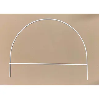 Avsperringsbøyle, Hvit 75cm