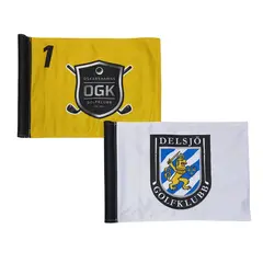 Logoflagg- Digitaltrykt 45x31cm Dobbelsidig