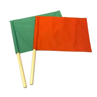 Forecaddie flagga, Grön