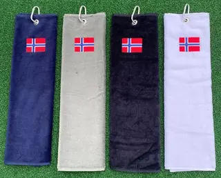 Towel w/clip Norwegian Flag