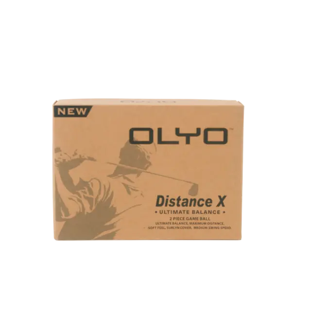 Olyo Distance X 2 pc distance golf ball dozen pack 