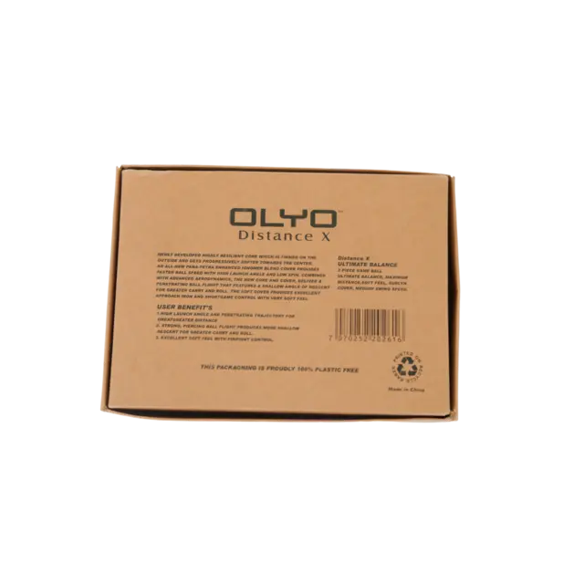 Olyo Distance X 2 pc distance golf ball dozen pack 