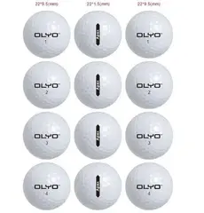 OLYO Apex 2pc Distance Golf Ball Dozen pack
