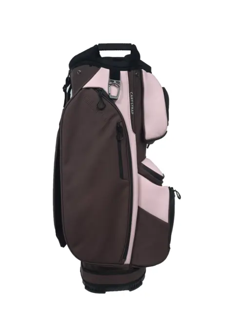 Olyo PU Cart bag Brown/Pink 