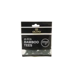 Olyo Castle tees 1” (27mm) 25 pcs 27 mm Green Bamboo tees