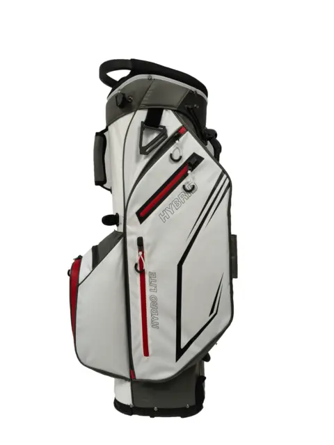 Olyo Hydro Lite 9" stand bag Charcoal/White/Red 