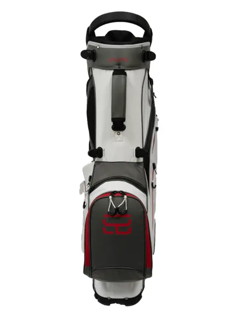 Olyo Hydro Lite 9" stand bag Charcoal/White/Red 