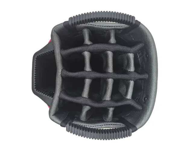 Olyo Hydro Lite 9" cart bag Charcoal/White/Red 