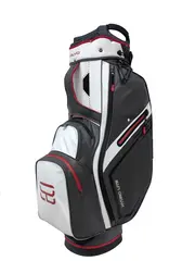 Olyo Hydro Lite 9" cart bag Charcoal/White/Red