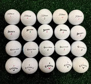 Lakeballs B-Grade Premium (300 stk) Titleist, Callaway, Taylor Made, Srixon
