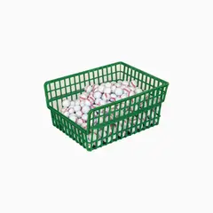 Plastic ball basket for picker