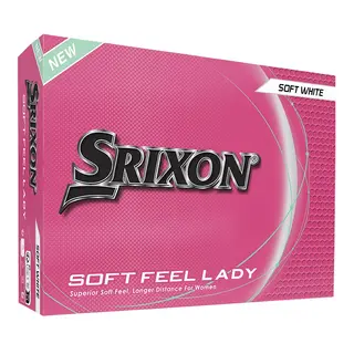 Srixon SF Soft Feel Lady 7 PP 2x3 Hvit