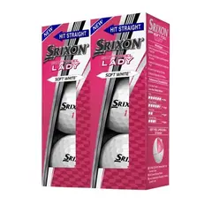 Srixon Soft Feel Lady 8 Performance Pack Pakke med 6 baller