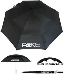 Sun Mountain H2NO Dual Canopy Umbrella Black