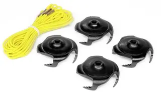 Tee Claw Four Pack Black
