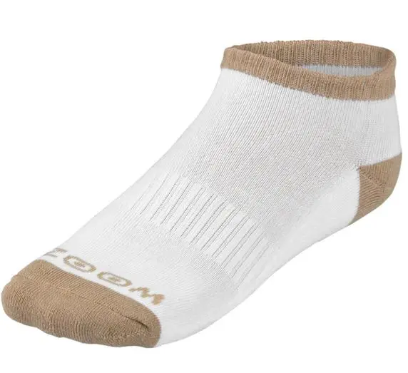 ZOOM Anklet Socks 3pk Ladies White/Sand 