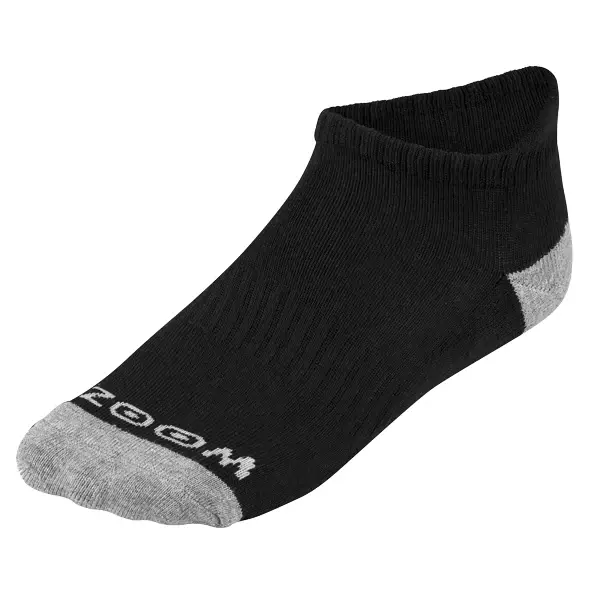 ZOOM Anklet Socks 3pk Men Black/Silver 